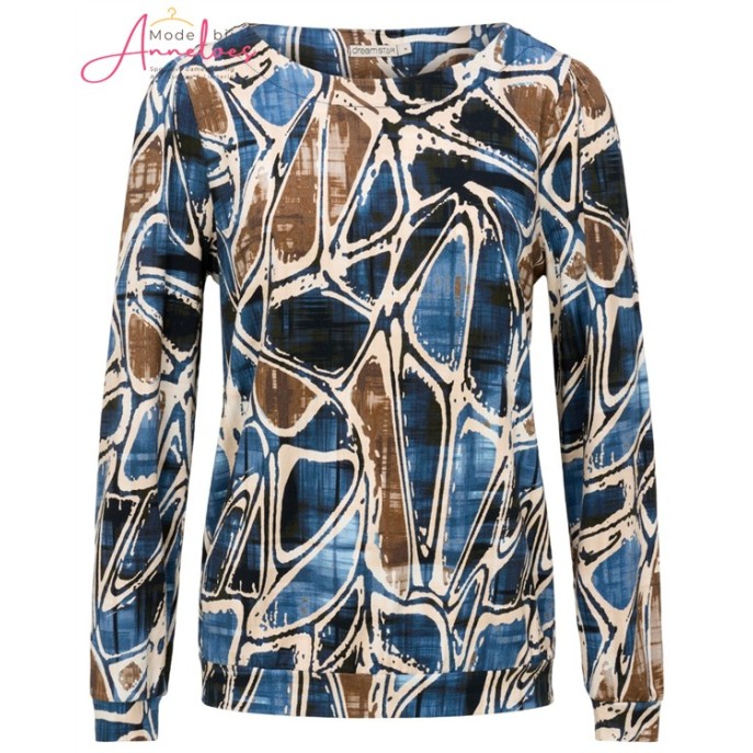 Dreamstar Truitje Juno Pebbles 230 Blauw dessin Dreamstar Truitje Juno Pebbles 230 Blauw dessin
